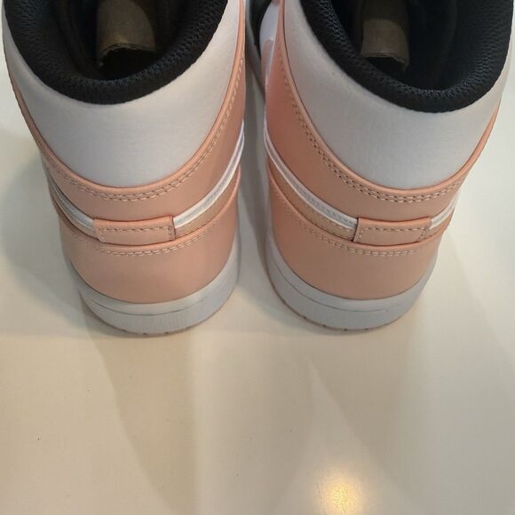 NIB Nike Air Jordan 1 Mid Arctic Orange Black Crimson Tint 554724-133 Mens 9.5